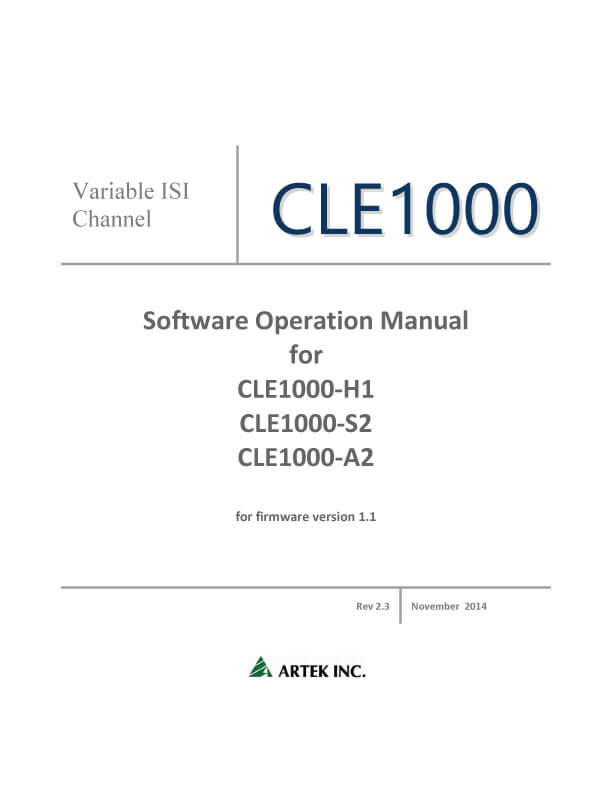 CLE1000_Series_SWM_rev23